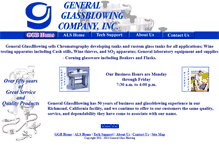 Tablet Screenshot of generalglassblowing.com